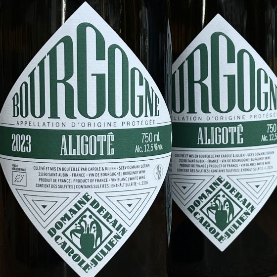 <b>Domaine Derain, Julien et Carole Altaber</b>|bourgogne aligoté|wit