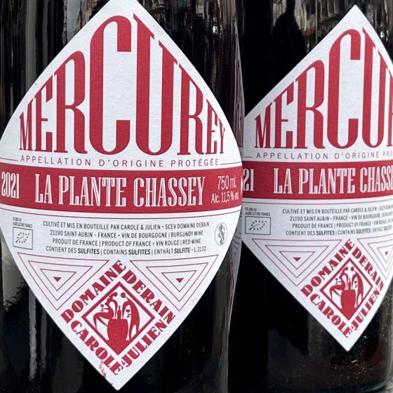 <b>Domaine Derain, Julien et Carole Altaber</b>|mercurey "la plante chassey"|rood