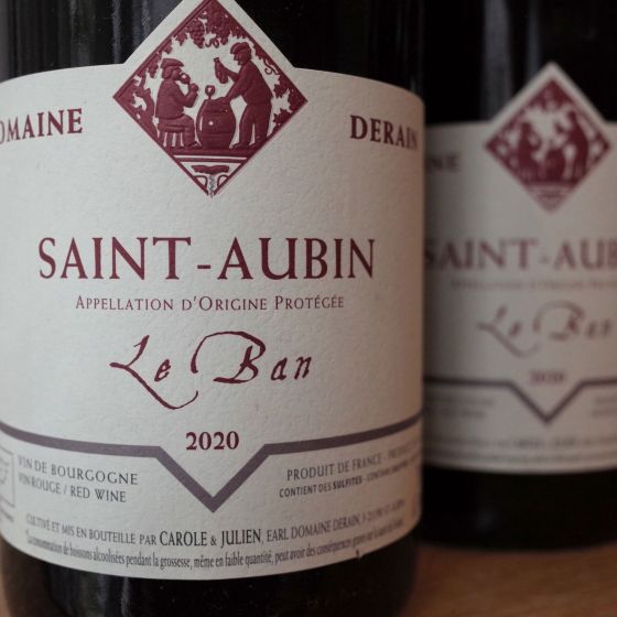 <b>Domaine Derain, Julien et Carole Altaber</b>|saint-aubin "le ban"|rood