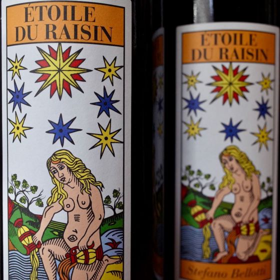 <b>Cascina Degli Ulivi, Ilaria Belloti</b>|étoile du raisin|rood