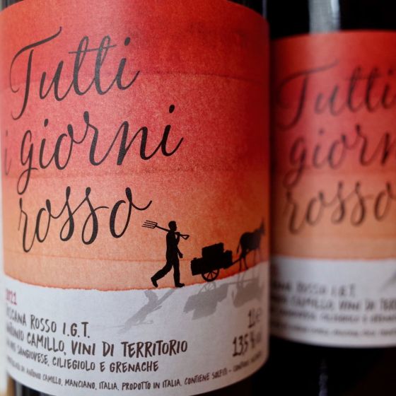 <b>Antonio Camillo</b>|rosso litro tutti i giorni|rood
