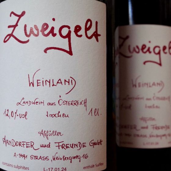 <b>Weingut Arndorfer, Martin & Anna Arndorfer</b>|landwein zweigelt 1L|rood