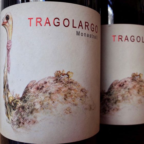 <b>Casa Balaguer, Andres Carull</b>|tragolargo tinto|rood