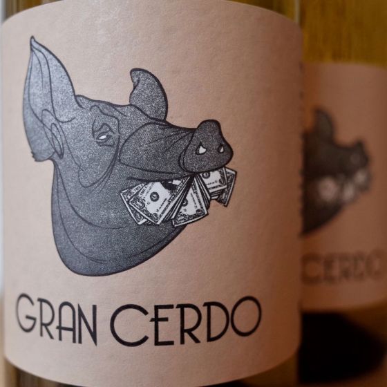 <b>The Wine Love, GonzaloGonzalo</b>|gran cerdo blanco|wit