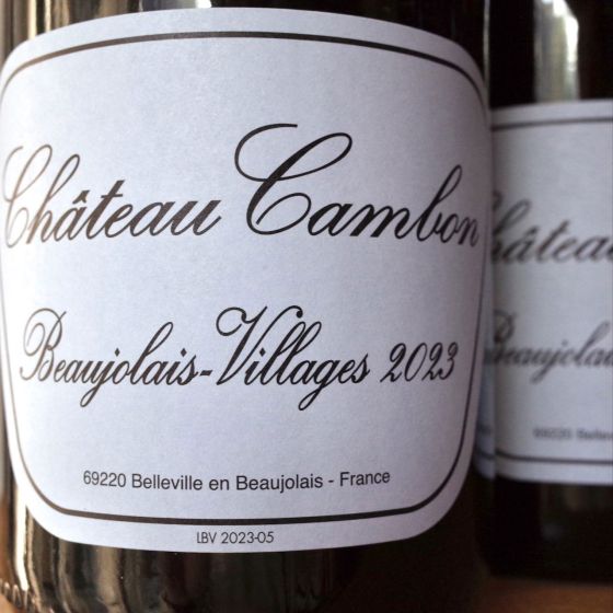 <b>Château Cambon, Marie Lapierre et Alexandre Iwasuila</b>|beaujolais villages|rood