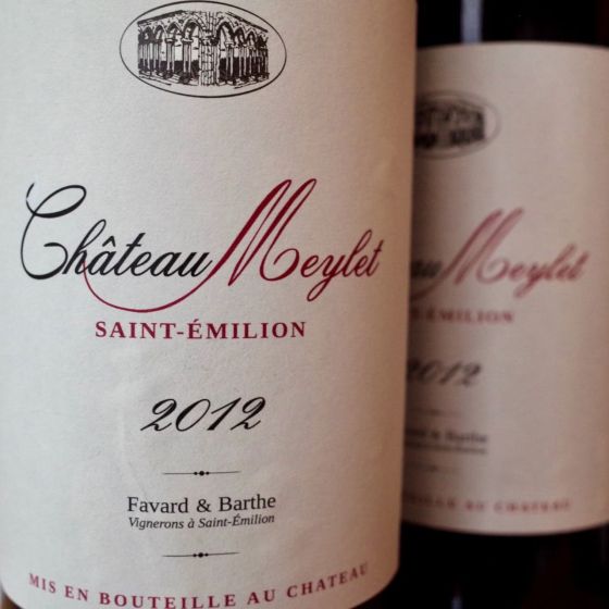 <b>Château Meylet, David Fayard et Laurence Chretien</b>|saint émillion magnum|rood