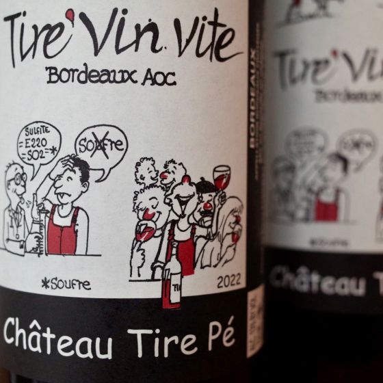 <b>Château Tiré Pé, David Barrault</b>|tire'vin vite|rood