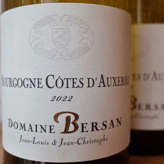 <b>Domaine Bersan, Jean-Christophe en Jean-Louis Bersan</b>|chardonnay côtes d'auxerre|wit