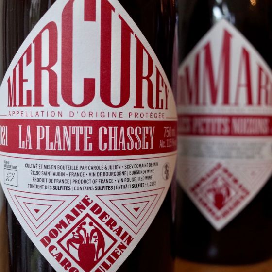 <b>Domaine Derain, Julien et Carole Altaber</b>|mercurey "la plante chassey"|rood