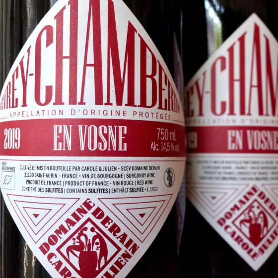 <b>Domaine Derain, Julien et Carole Altaber</b>|gevrey-chambertin "en vosne"|rood