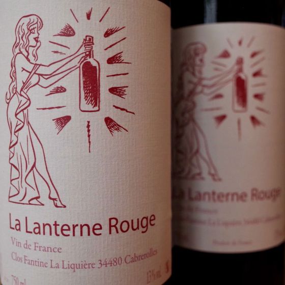 <b>Clos Fantine, Carole, Corine et Olivier Andrieu</b>|lanterne rouge|rood