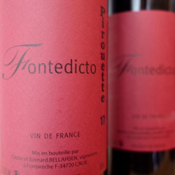 <b>Domaine Fontedicto, Bernard Bellahsen</b>|pirouette|rood