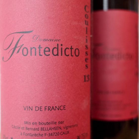 <b>Domaine Fontedicto, Bernard Bellahsen</b>|coulisses|rood