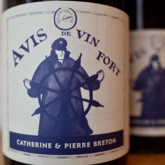 <b>Catherine et Pierre Breton</b>|avis de vin fort|rood