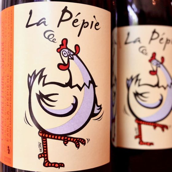 <b>Domaine de la Pépière, Rémi Brangér et Gwénaëlle Croix</b>|pépie cab franc|rood