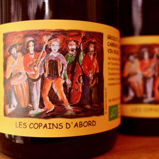 <b>Domaine des Sablonettes, Jérémy Menard</b>|les copains d'abord|rood