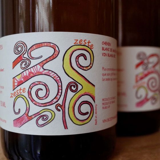 <b>Domaine des Sablonettes, Jérémy Menard</b>|zeste|oranje