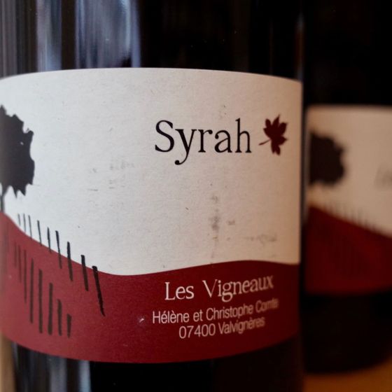 <b>Domaine des Vigneaux, Christophe et Helene Comte</b>|syrah|rood