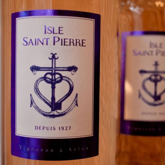 <b>Domaine Isle Saint Pierre, Patrick et Julien Henry</b>|vin de pays bouches du rhône|rosé
