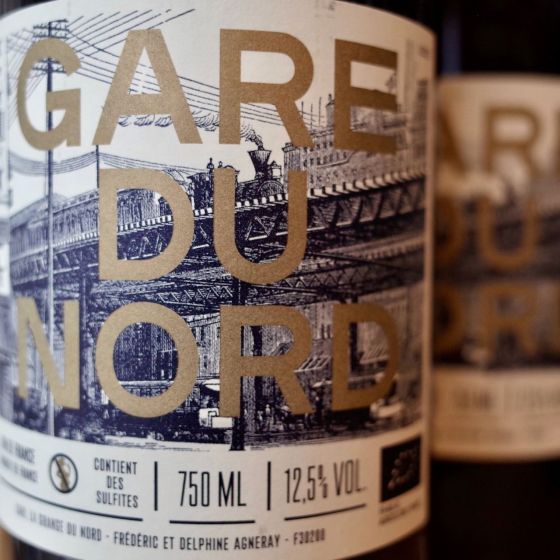 <b>La Grange du Nord, Frédéric et Delphine Agneray</b>|gare du nord|rood
