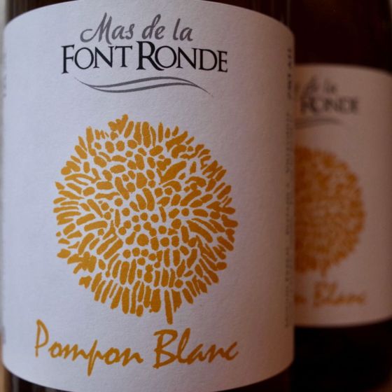 <b>Mas de la Font Ronde, Moulin Frères, Vincent Moulin</b>|pompon|oranje