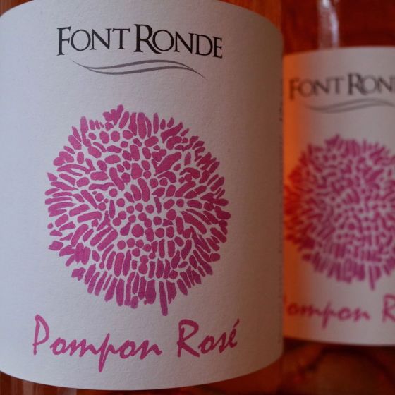 <b>Mas de la Font Ronde, Moulin Frères, Vincent Moulin</b>|pompon|rosé