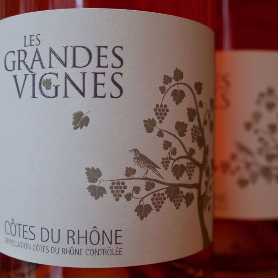 <b>Les Vignerons d’Estezargues</b>|les grandes vignes|rosé