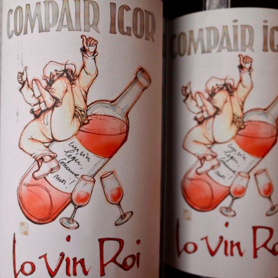 <b>Le Jonc-Blanc, Franck Pascal et Isabel Carles</b>|lo vin roi|rood