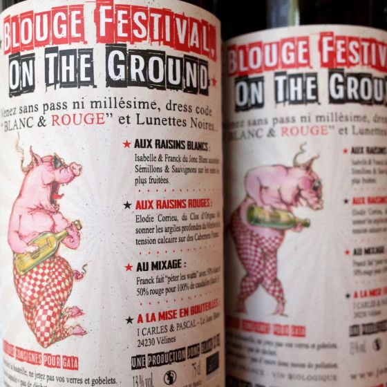 <b>Le Jonc-Blanc, Franck Pascal et Isabel Carles</b>|blouge festival|rood