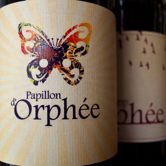 <b>Stéphane Lucas</b>|papillon d'orphée|rood