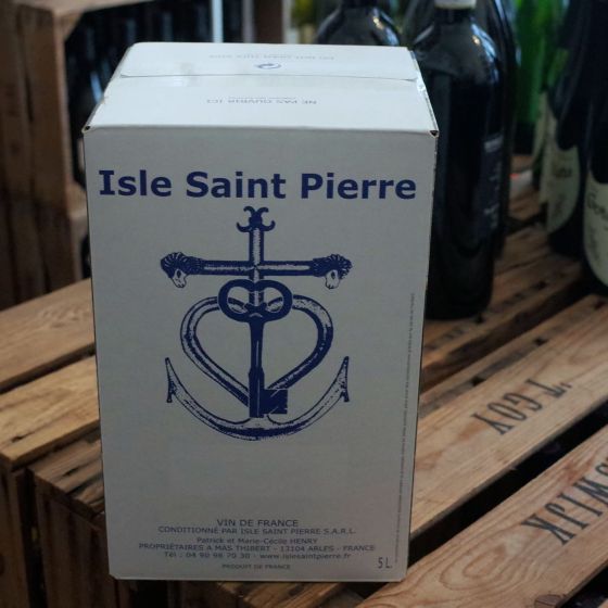 <b>Domaine Isle Saint Pierre, Patrick et Julien Henry</b>|i.g.p. bib 10 liter|wit