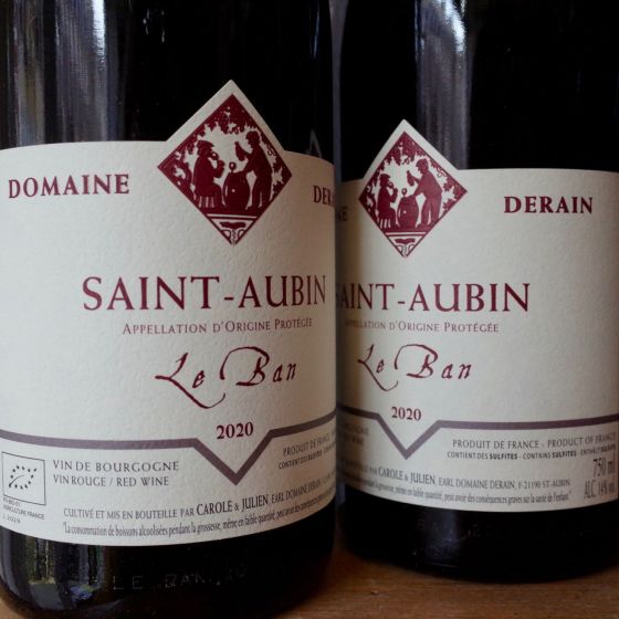 <b>Domaine Derain, Julien et Carole Altaber</b>|saint-aubin "le ban"|rood