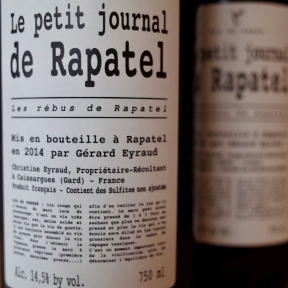 <b>Domaine de Rapatel, Gérard Eyraud</b>|le petit journal|rood