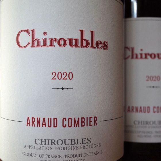 <b>Arnaud Combier</b>|chiroubles|rood