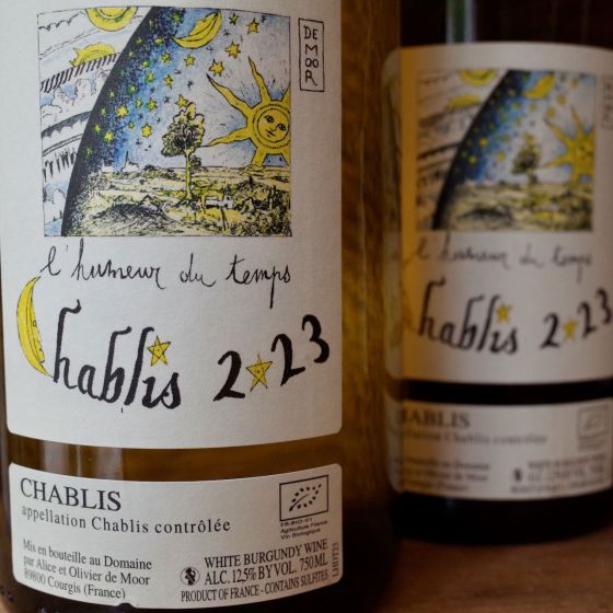 <b>Alice et Olivier de Moor</b>|chablis 'l'humeur du temps'|wit