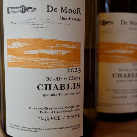 <b>Alice et Olivier de Moor</b>|chablis 'bel-air et clardy'|wit