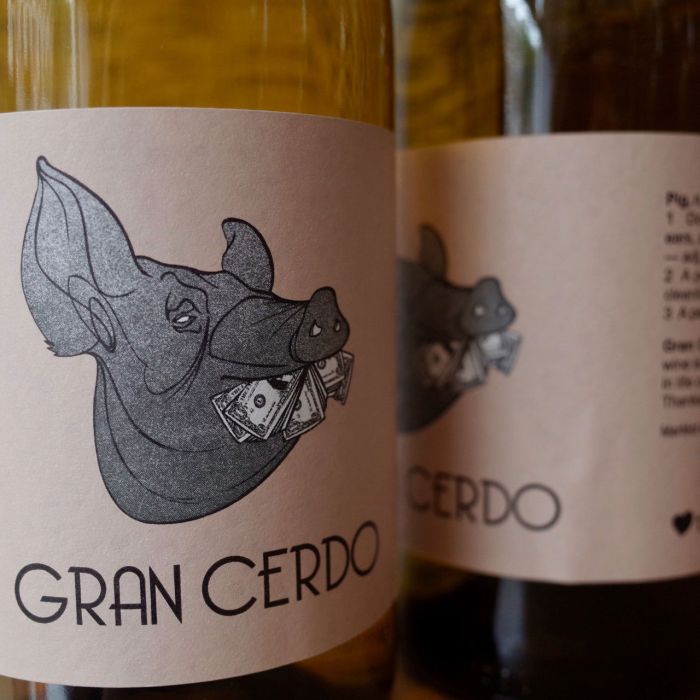 <b>The Wine Love, GonzaloGonzalo</b>|gran cerdo rosado|rosé