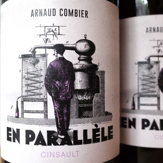 <b>Arnaud Combier</b>|cinsault en parallèle|rood