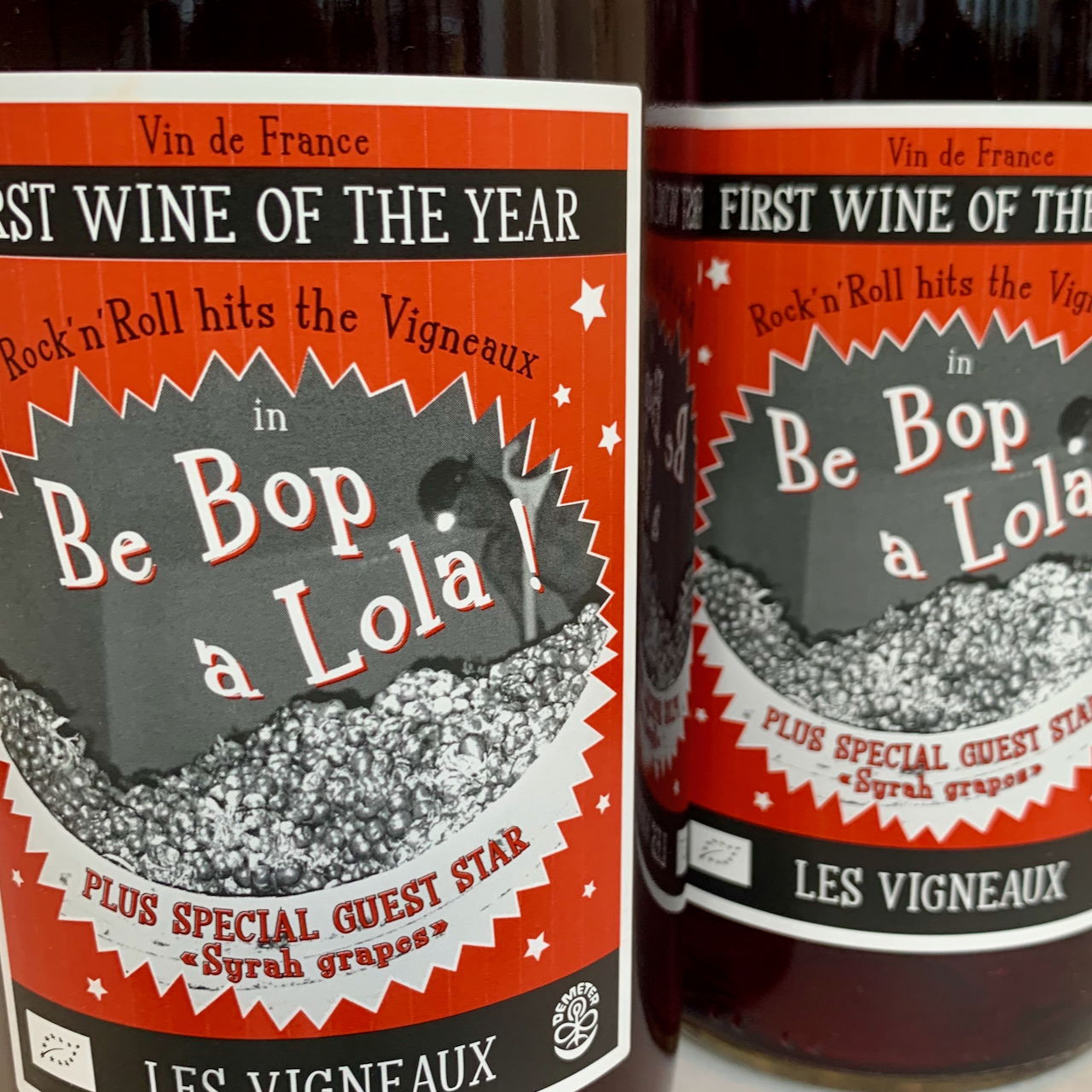 <b>Domaine des Vigneaux, Christophe et Helene Comte</b>|be bop a lola NOUVEAU|rood