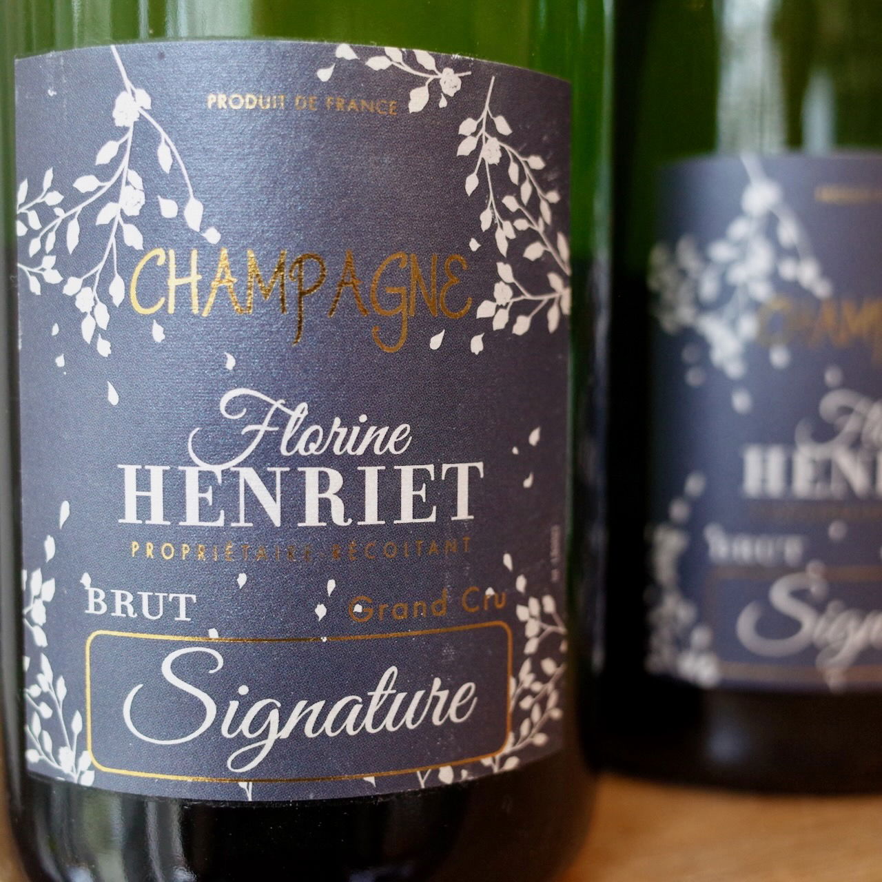 <b>Domaine Marc Henriët, Florine Henriët</b>|brut sélection grand cru|mouss