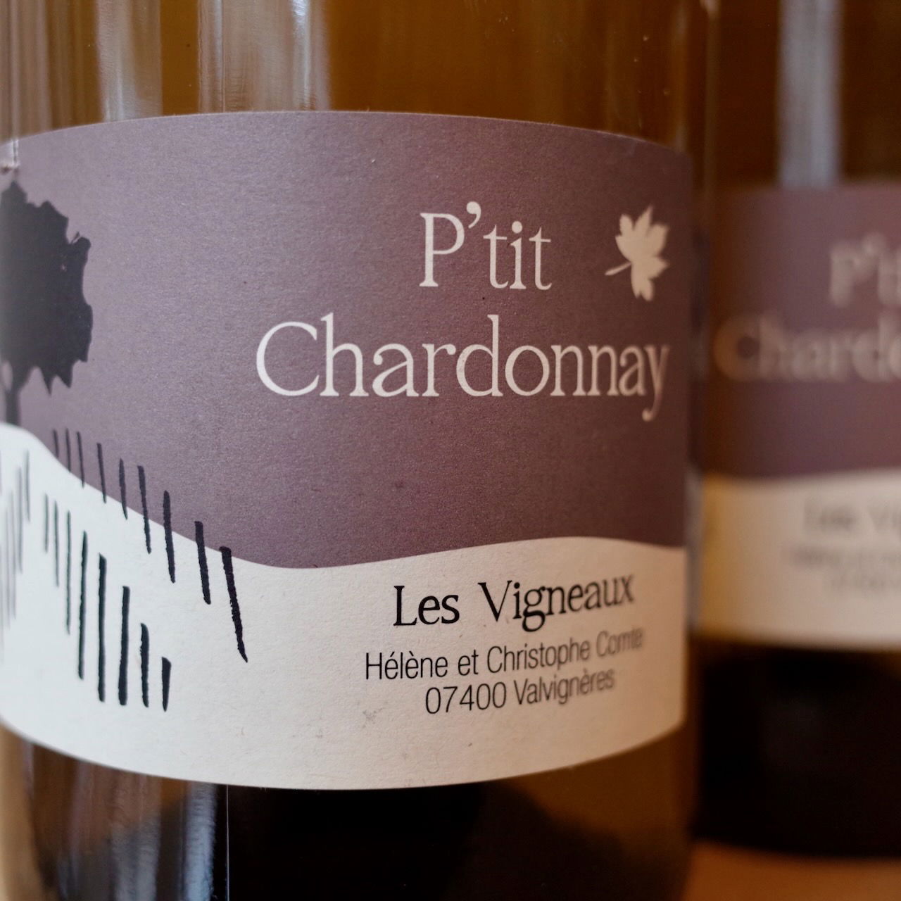 <b>Domaine des Vigneaux, Christophe et Helene Comte</b>|p'tit chardonnay|wit