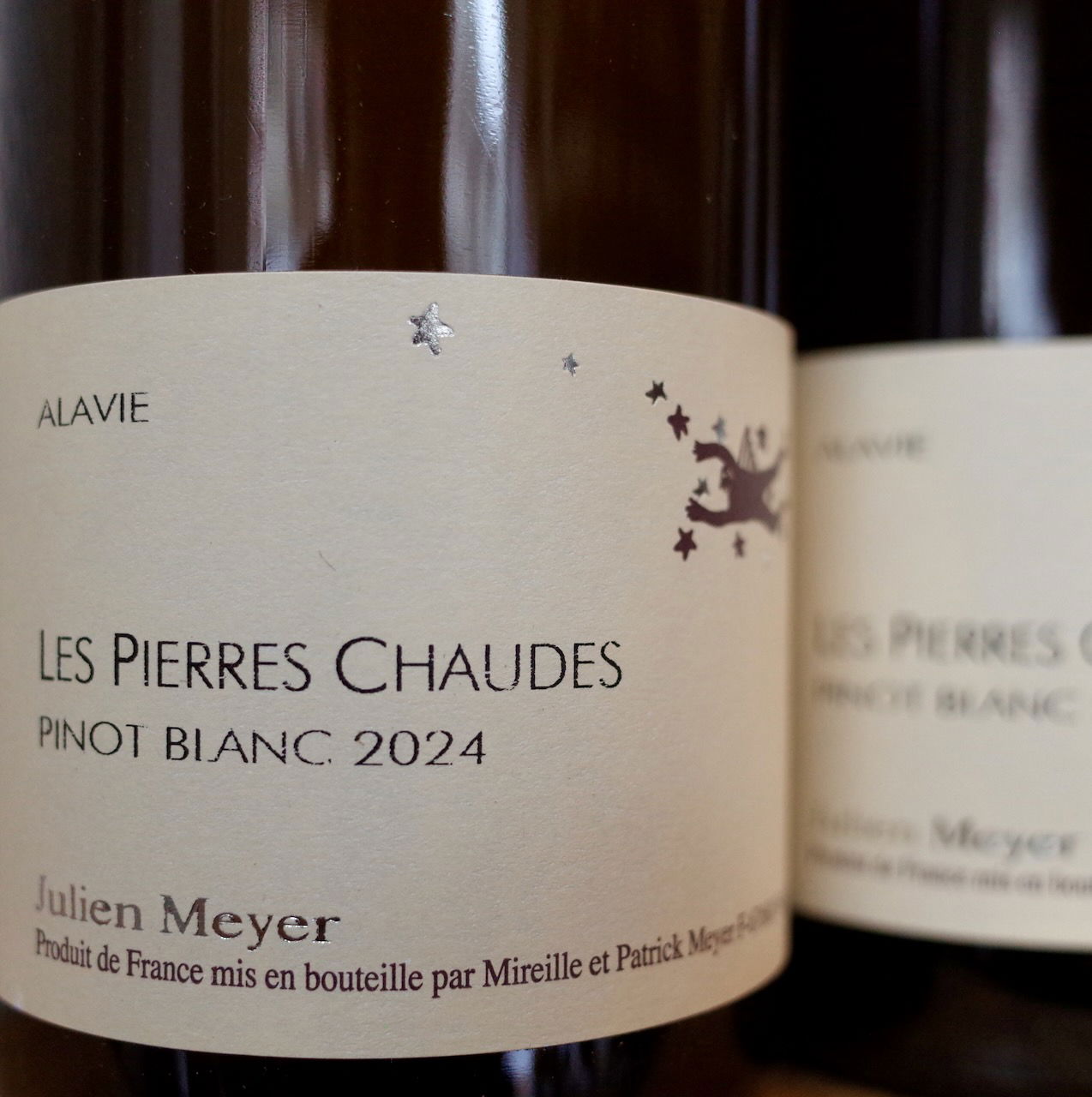 <b>Julien Meyer, Patrick et Mireille Meyer</b>|pinot blanc 'les pierres chaudes'|wit