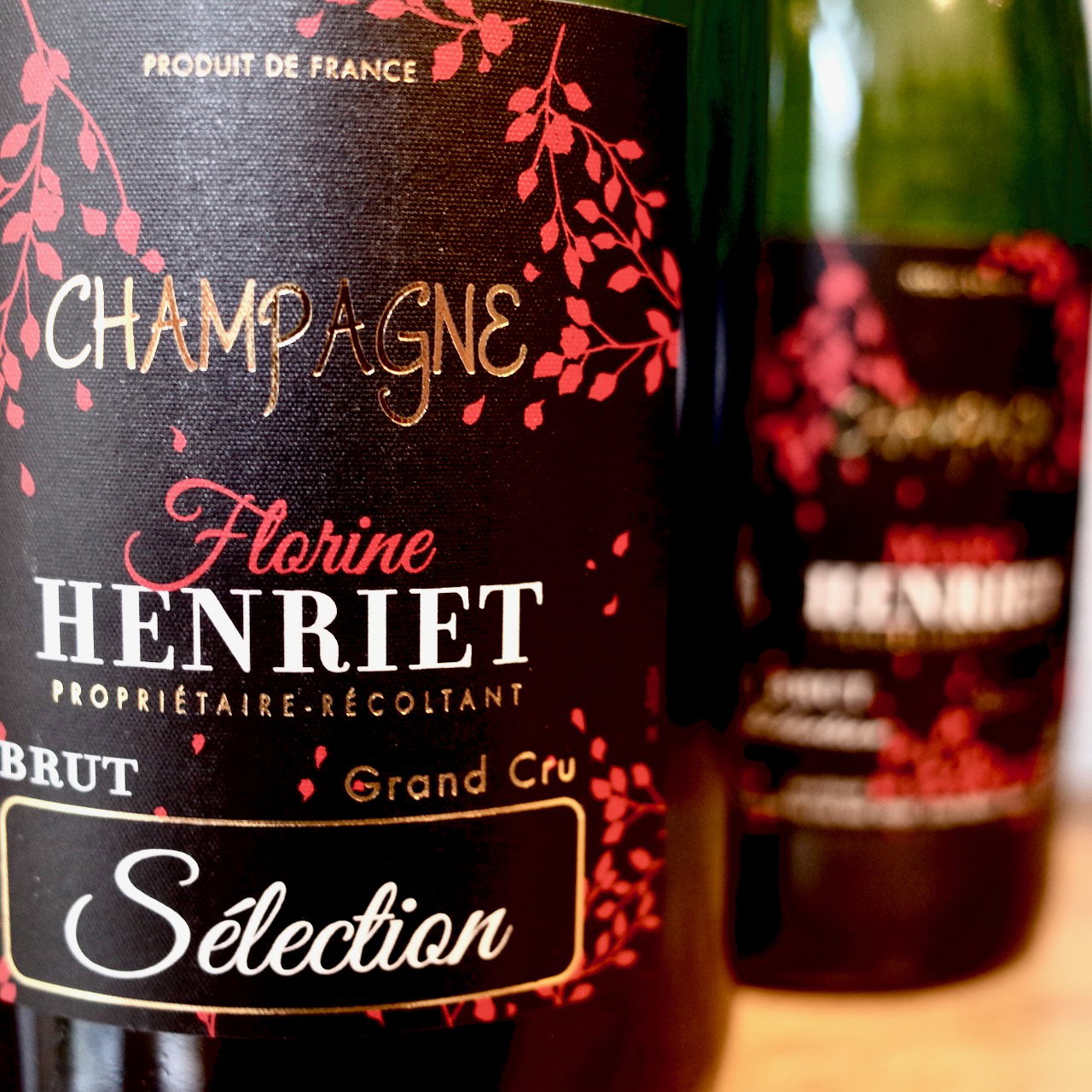 <b>Domaine Marc Henriët, Florine Henriët</b>|brut sélection grand cru|mouss