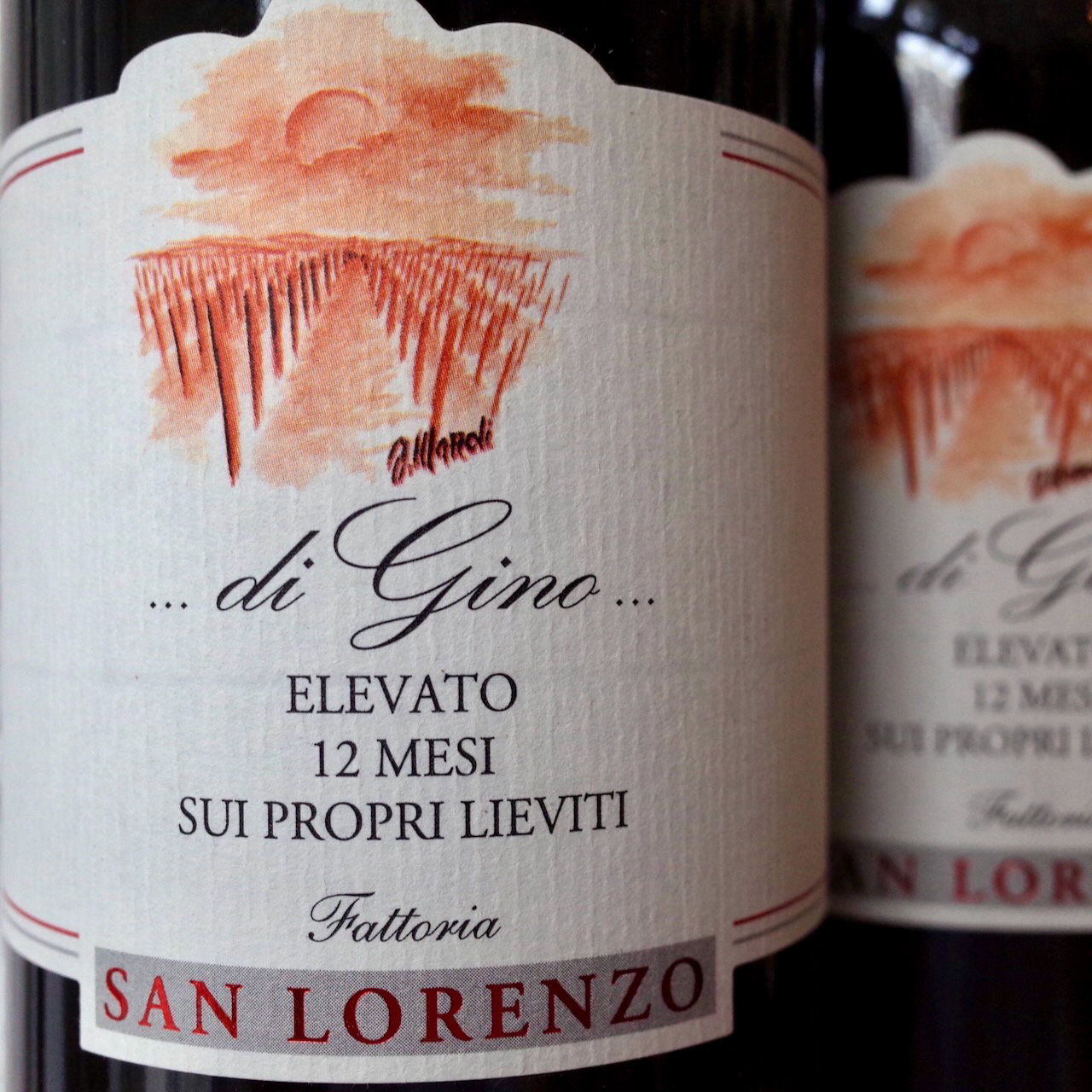 <b>Fattoria San Lorenzo, Natalino Grognaletti</b>|rosso di gino magnum|rood