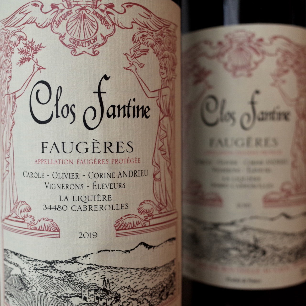<b>Clos Fantine, Carole, Corine et Olivier Andrieu</b>|tradition|rood