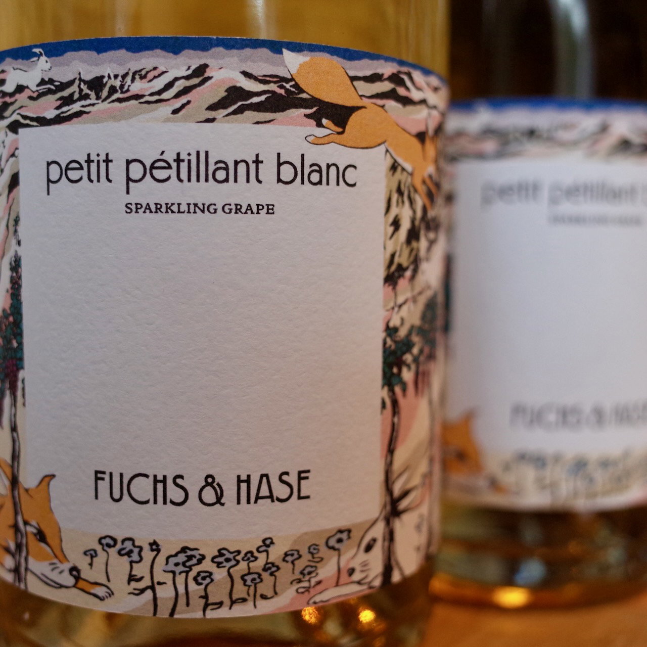 <b>Fuchs und Hase</b>|petit petillant blanc alkoholfrei|mouss